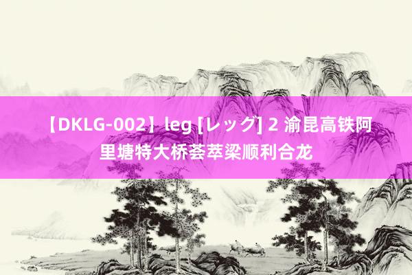 【DKLG-002】leg [レッグ] 2 渝昆高铁阿里塘特大桥荟萃梁顺利合龙