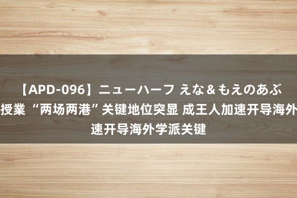 【APD-096】ニューハーフ えな＆もえのあぶない課外授業 “两场两港”关键地位突显 成王人加速开导海外学派关键